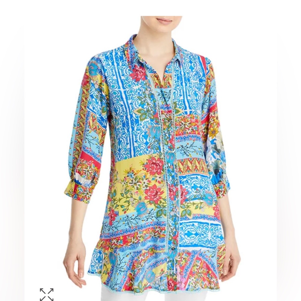 JOHNNY WAS MIDSUMMER SEDNEA TUNIC
